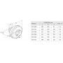 ZILON ZFO 250 вентилятор канальный круглый — 1260 м³/ч, Ø250 (220В) в стальном корпусе